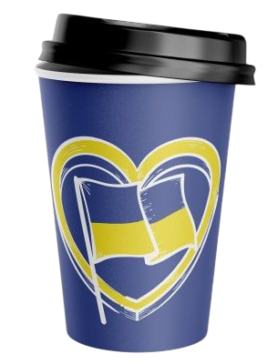 Paper cup 110 ml Patriotic pack of 50