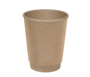 Paper cup 340 ml (double wall KRAFT+KRAFT) pack of 18 Paper cup 340 ml (double wall KRAFT+KRAFT) pack of 18