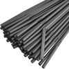Black Corrugated Straw 4.8mm x 21cm