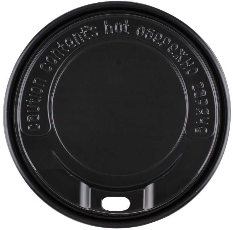 Paper Cup Lid 68mm (Black)