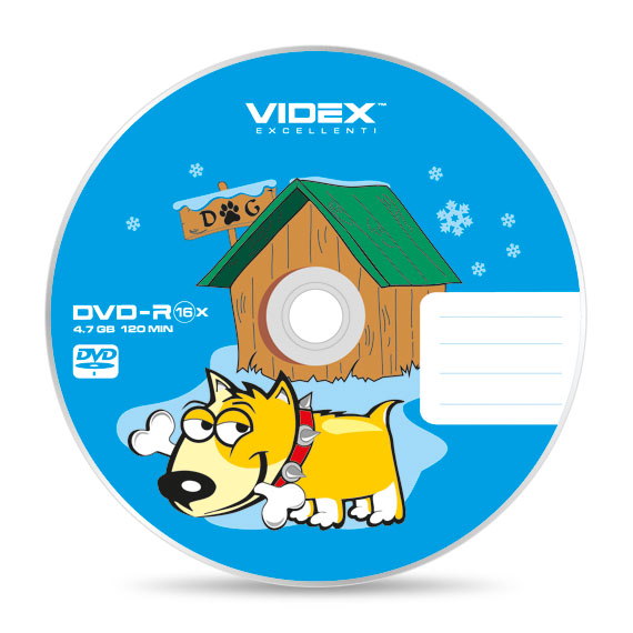 Оптичний диск CD-R CMYK Оптичний диск CD-R CMYK